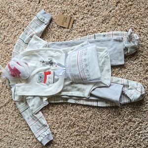 Last Chance, Chick pea 6 piece outfit, 3-6 months, nwt